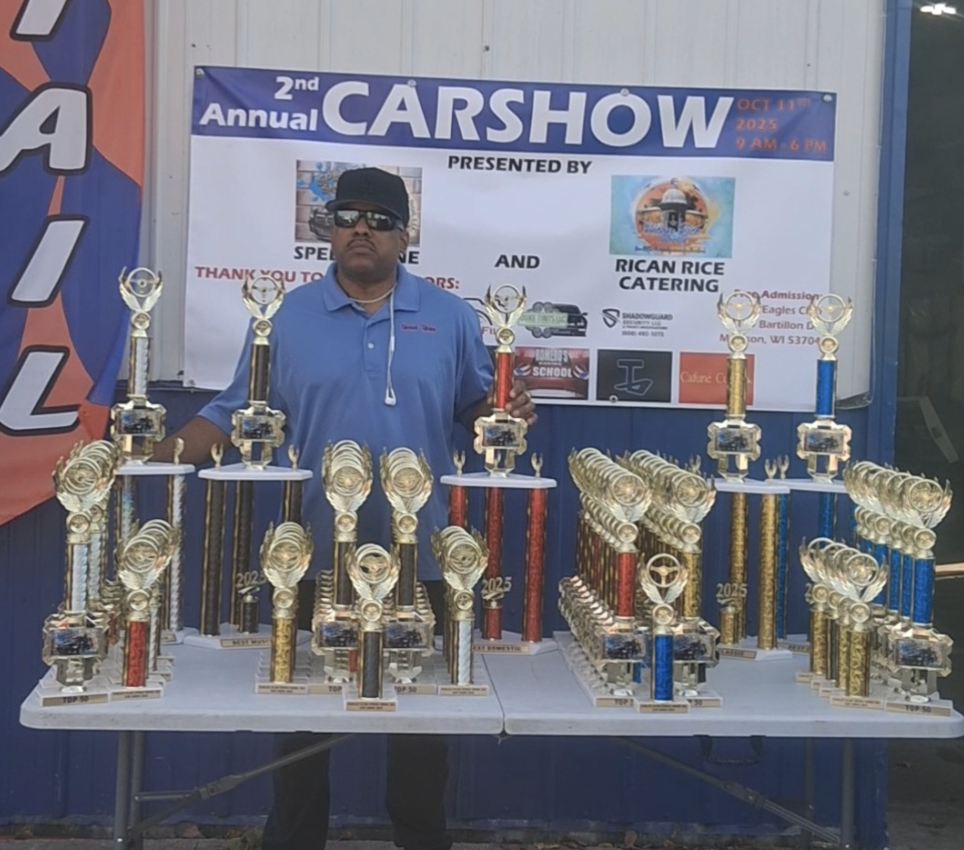Eric at the 2nd Annual Car Show — presented by SpeedShine360, Oct 11 2025